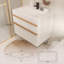 Meuble-lavabo mural blanc 24 po avec lavabo en acrylique intégré, 2 tiroirs à fermeture en douceur, armoire flottante pré-assemblée et moderne-1481445551-1481445554