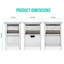 Fawna 29 cm W Bedside Table