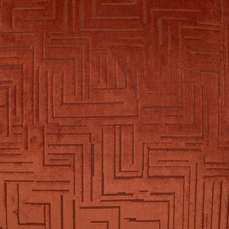 Coussin décoratif Klint, Henné, Carré 20 po