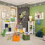 Organisateurs de cubes de rangement pliables en tissu avec poignées pour l'organisation de la salle de jeux Riverridge Kids 2 pièces - Taupe-1800092600