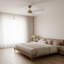 Visual Comfort Fan Paddle Smart 52 Indoor Ceiling Fan with Threaded Downrod, Matte White ABS blades and Handheld Remote-226596892-226596866
