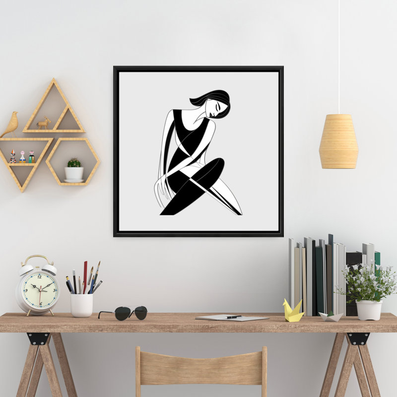" Sitting Woman "