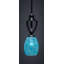 Mini-luminaire suspendu avec tige en verre Zilo 5 po Zilo-32464957-32464954