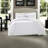 Bedding Sets, Microfiber Cotton Quilt, 4-piece, White, Full/queen