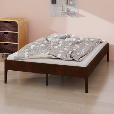 Contemporary  Platform Bed Frame with Sleek Styling