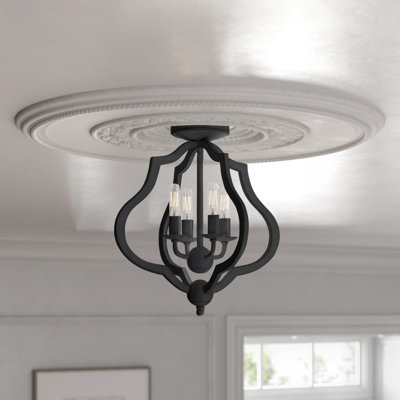 Borger Semi Flush Mount