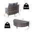 Aalijah Garden Sofa with Cushions