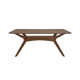 Etheriu Indoor Oak and Wood Dining Table