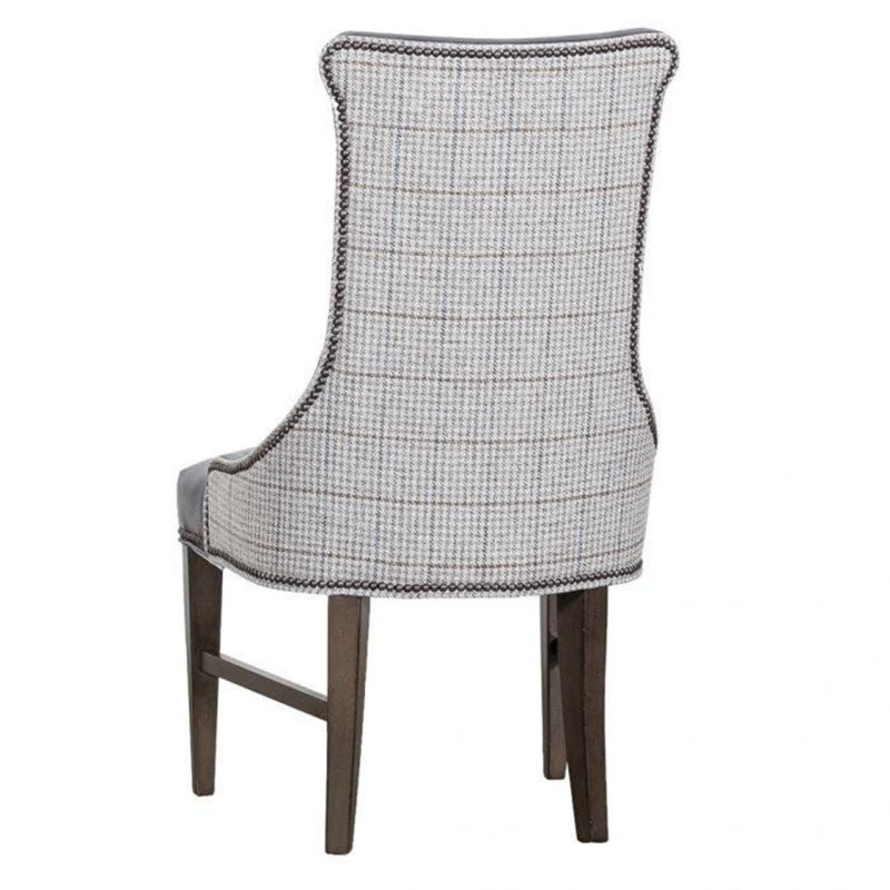 Trenton Parsons Chair, 8789 Indigo, Espresso