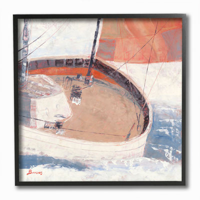 « voilier waves océan sea blue beach », reproduction d’art