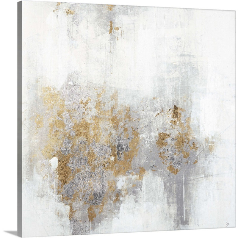 «Cali Gold III» par Joshua Schicker, reproduction sur toile, Toile tendue, H 30 po x l 30 po x P 1,25 po