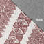 Tapis à motif géométrique rouille-376397668