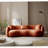 Yazgur 93.6" Curved Modern Upholstered Sofa-2107265157
