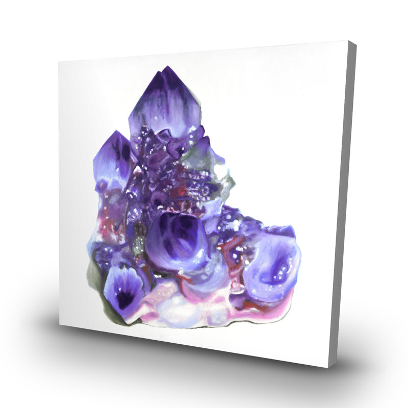 Amethyst - 32"x32" art on canvas
