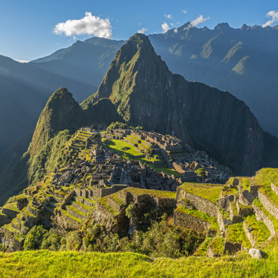 Paysage de Machu Picchu, Pérou - Photographie sur toile tendue