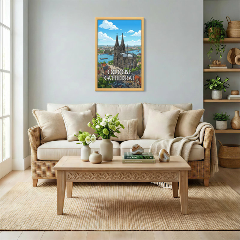 Scénario et paysages urbains, H 18 po x l 12 po