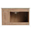 Meuble-lavabo de salle de bain 30 po, porte à fermeture douce, couleur chêne imitation, look moderne, armoire 1 porte, 2 tablettes, contreplaqué, chêne, moderne, armoire
