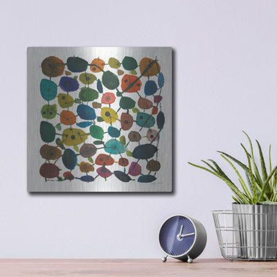  «Mid Century 4» par Cheryl Warrick, art mural en métal