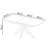 Beatrice 160-200 White Gloss Extending Dining Table Set-1379591016
