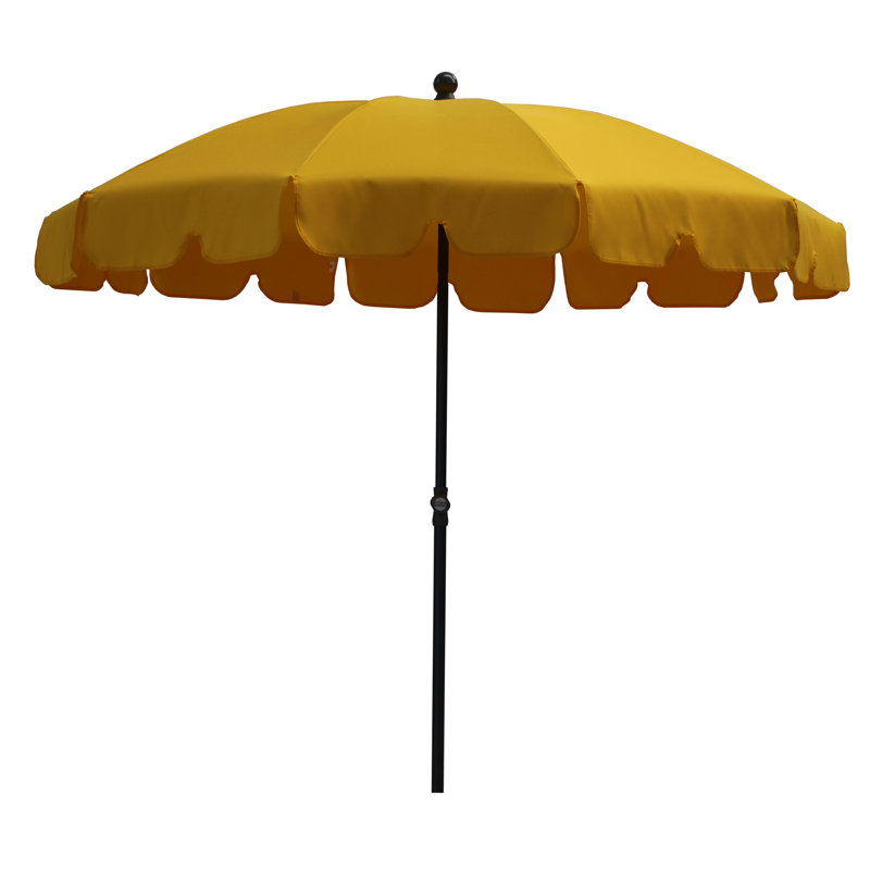 Stevison 200cm Market Parasol, Lime