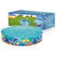 Plastic Round Kiddie Pool 46cm H x 244cm W x 244cm L