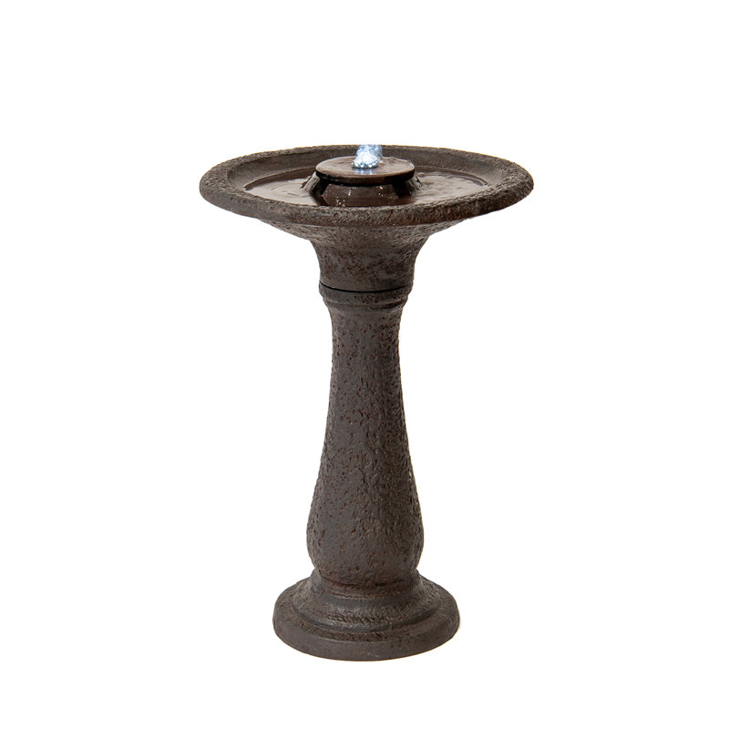 Dorell Weather Resistant Classic Fountain, Plug-in with LED