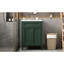 Meuble-lavabo 24 po avec 2 portes et tiroir escamotable, armoire de rangement de salle de bain avec lavabo, portes à fermeture en douceur avec organisateurs-336331471