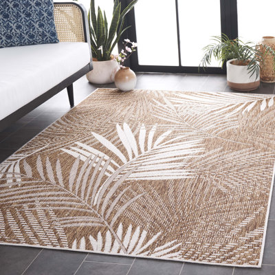 Tapis d'intérieur / extérieur floral Alesso Performance