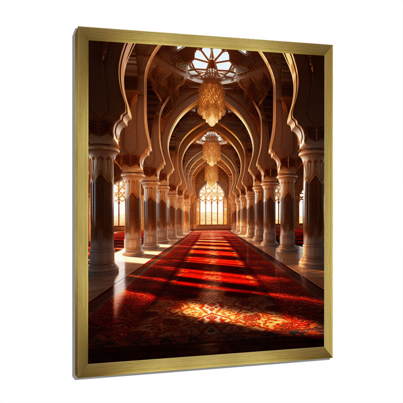 "Lizneidy", "The Inner II", reproduction d'art sur toile, H 32 po x l 16 po x P 1 po, Encadrement doré