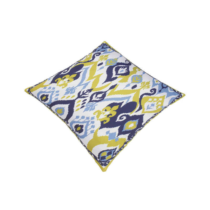 Bohemian Silk Reversible Throw Pillow