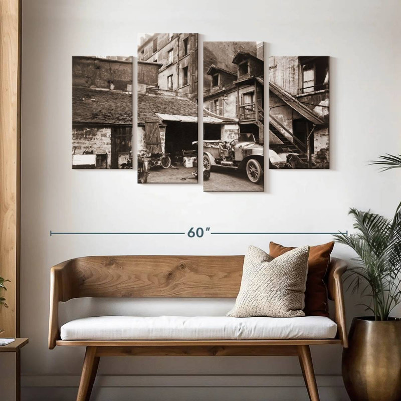 Sireci Old Parisian Car, 32'' H x 52'' W