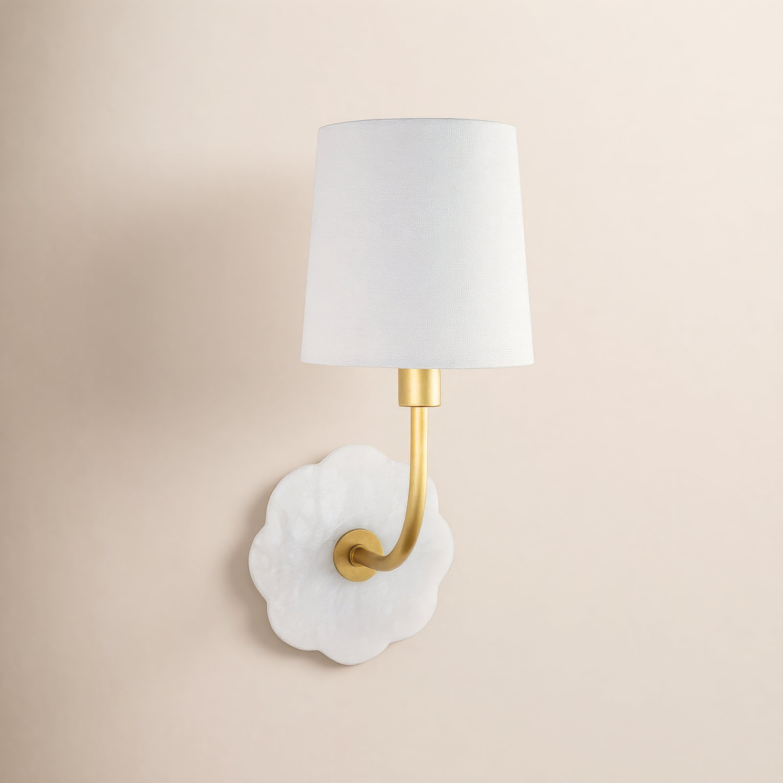 Camilla Single Light Dimmable Armed Sconce