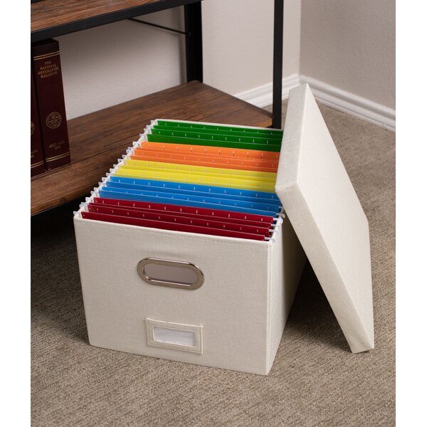 Ballucci File Organizer Paper Sorter, 5 Tier Adjustable Shelves, Color: White, Size 12.0 H x 13.8 W x 9.25 D