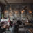 Abstract Pattern Wallpaper Industrial Rustic Wall Mural