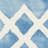 Bryauna Hand Tufted Wool/Cotton Geometric Rug in Blue/Ivory-29071833