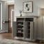 Sufy 3 Door Shoe Cabinet with Open Shelves-118754655