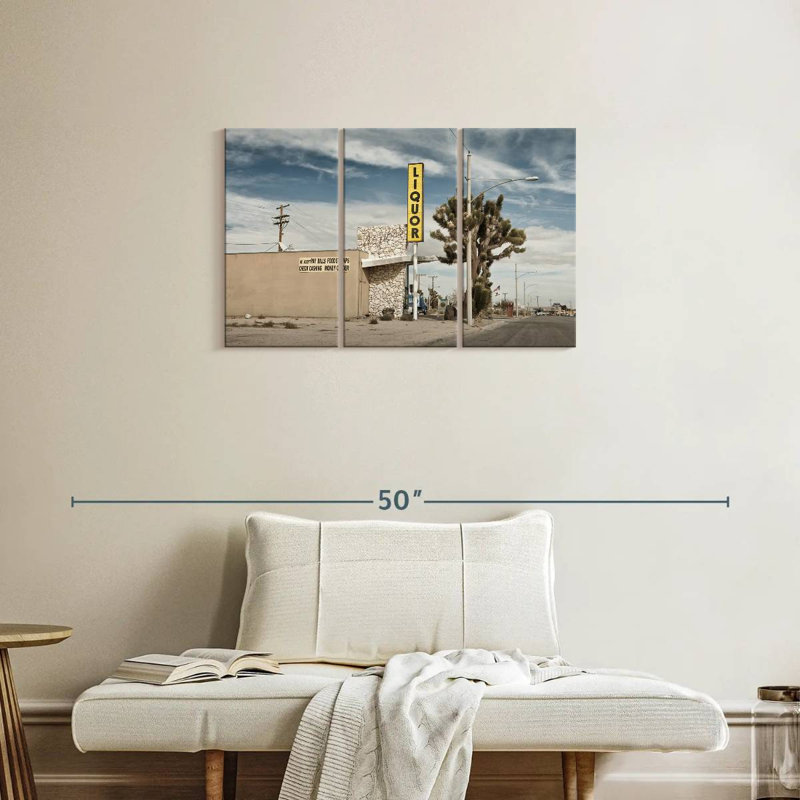 Liquor Store Yucca Valley, 20" H x 33" W