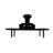 Wrought Iron Cabinet Slide Latch