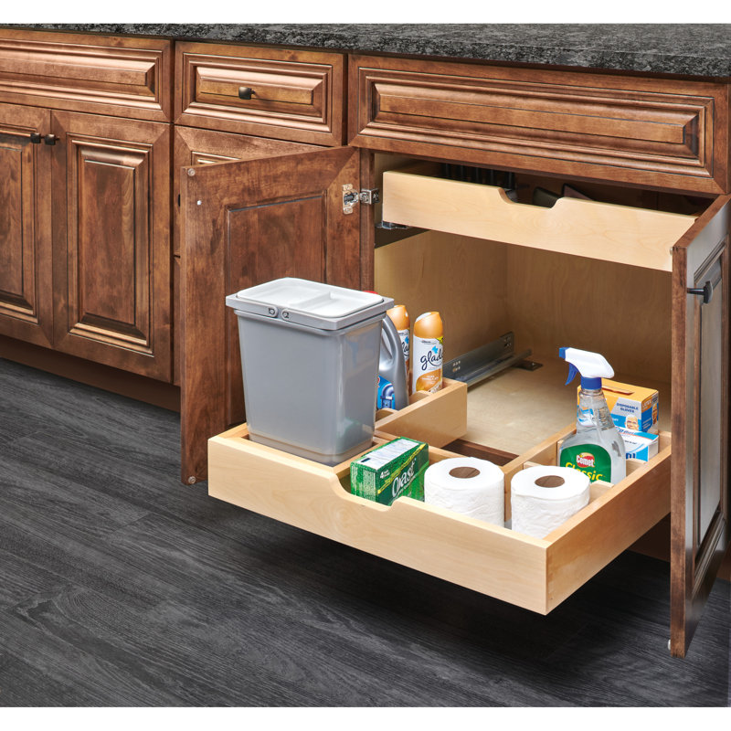 Organisateur de meuble-lavabo en bois Rev-A-Shelf, L 25,66 po