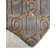 Latitude Run® Column Nikica Rug Gray and Gold