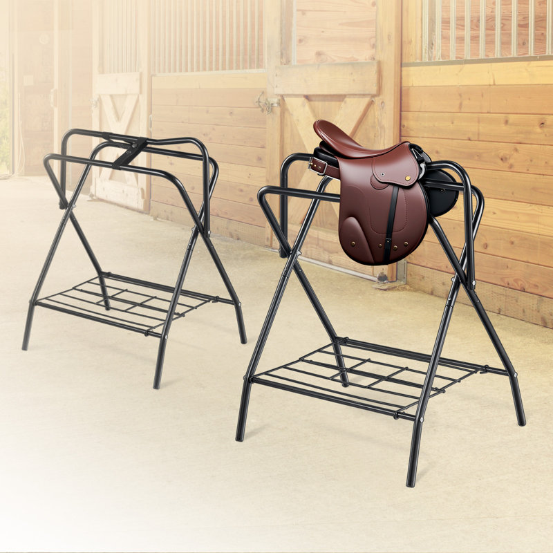 Support de selle pliable pour selle anglaise
