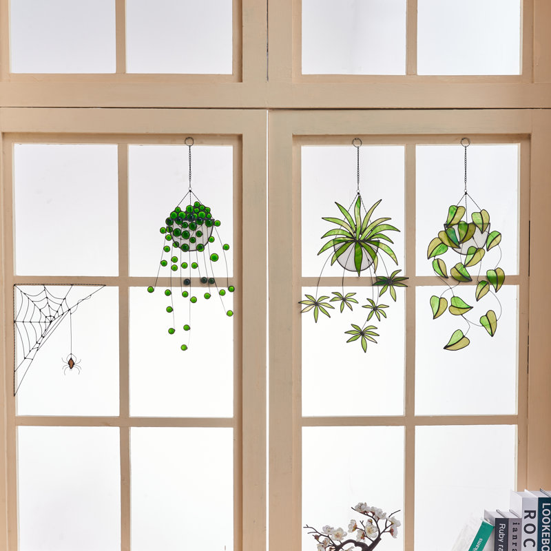 Plants & Flowers Window Panel