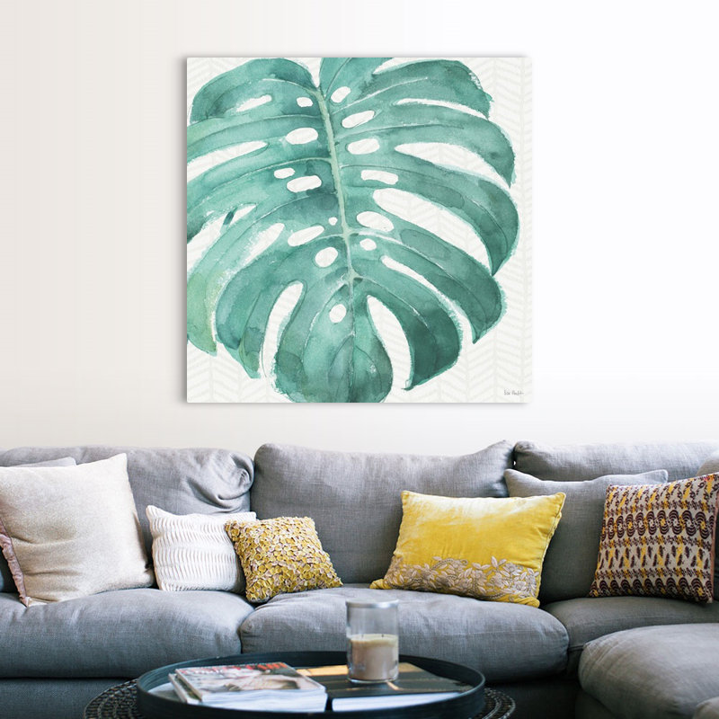 Art mural sur toile Mixed Greens, Toile tendue, H 48 po x l 48 po x P 1,25 po
