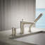 Hint Single-Handle Deck-Mount Bath Faucet With Handshower-1221035033