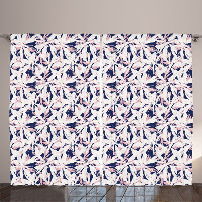 Semi Sheer Curtain Pair