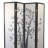 70" Tall 4-Panel Screen / Room Divider