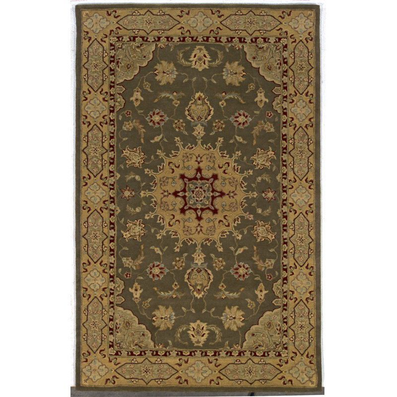 Uptown Wool Oriental Indoor Rug, Rectangle 3'9" x 5'9"