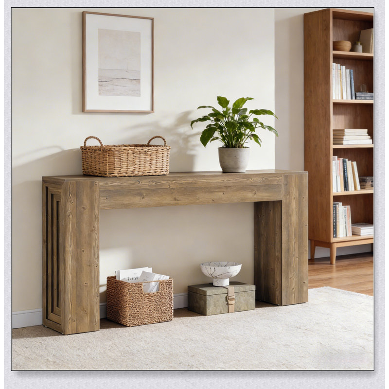 Large-Tabletop Sofa Table,Wooden Hallway Table,Console Table