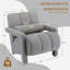 Chaise d'appoint rembourrée avec accoudoirs 28 po Jakeim-2079655796