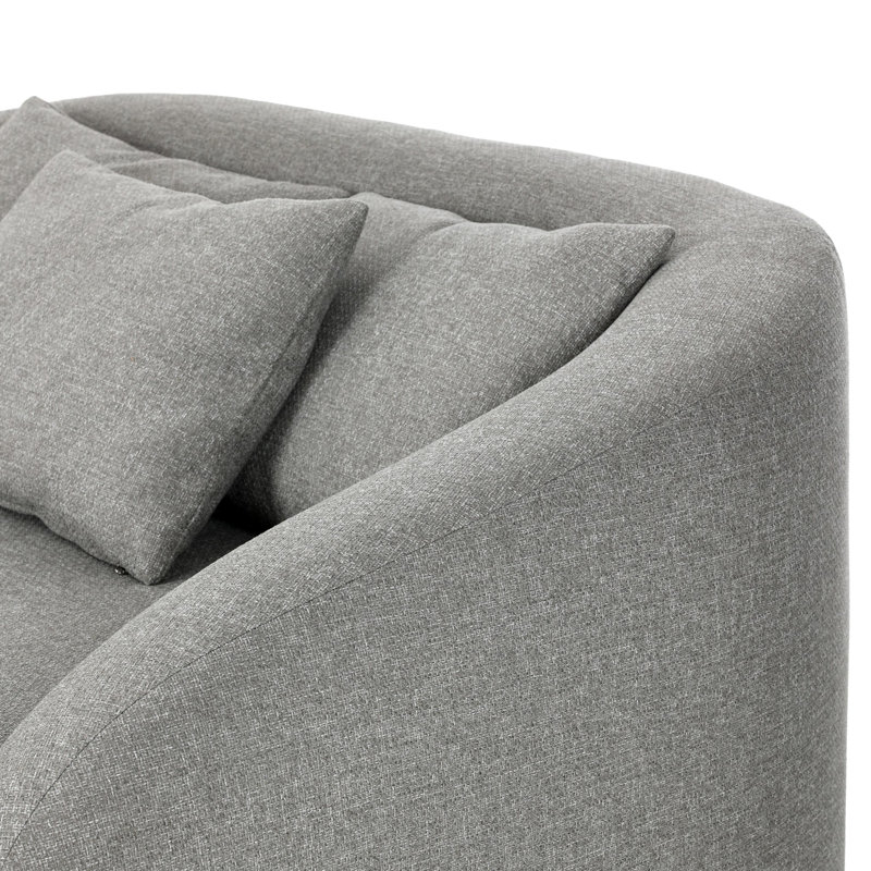 Aurelija Upholstered Daybed, Gray